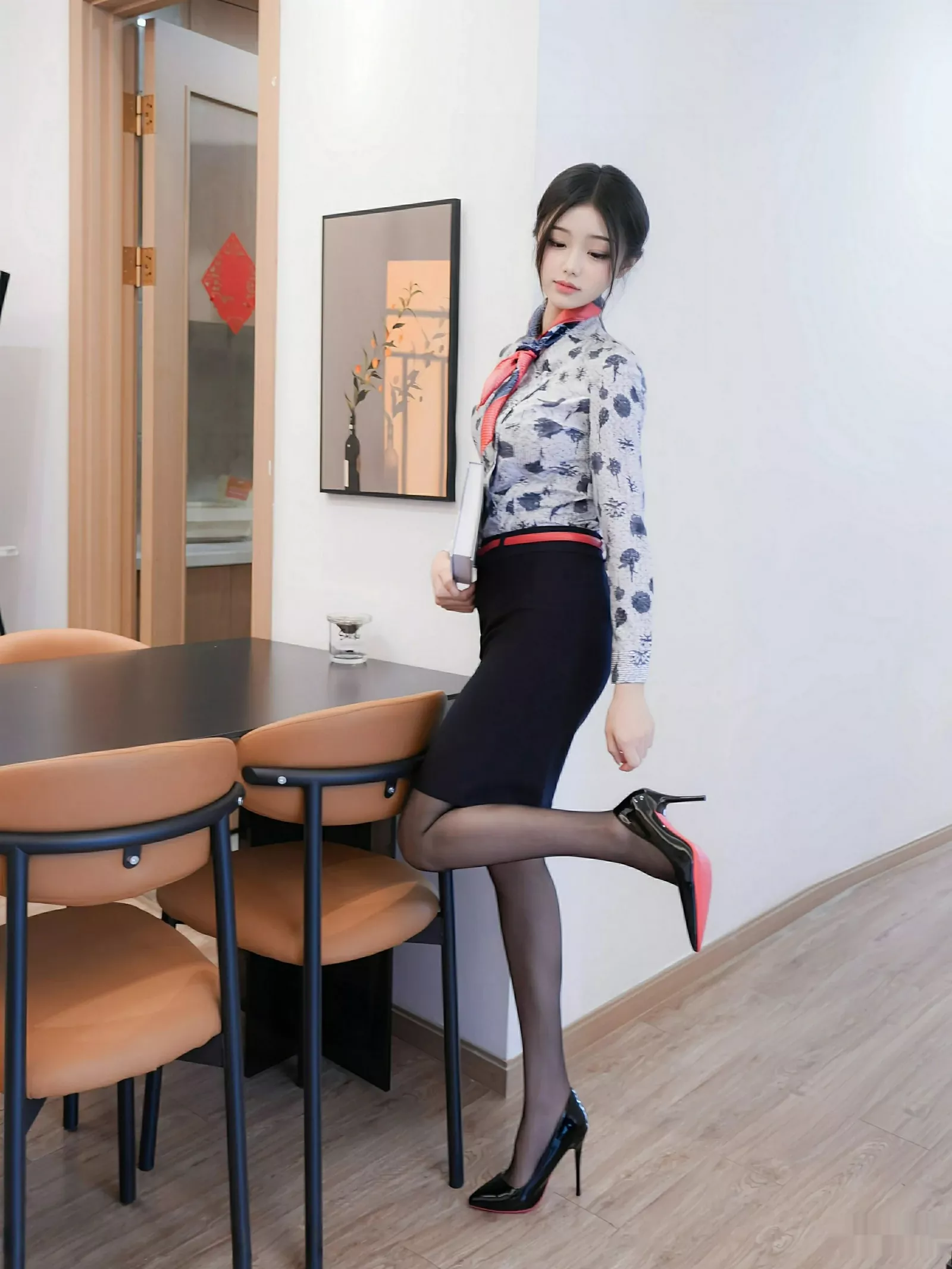 琉璃ww空姐制服75P